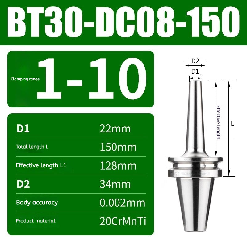 10045 BT30/BT40/BT50-DC high precision back-pull tool holder Shandong Denso Pricision Tools Co.,Ltd.